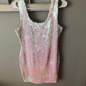 Sequin mini dress